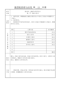 教案12微型机技术-伪指令