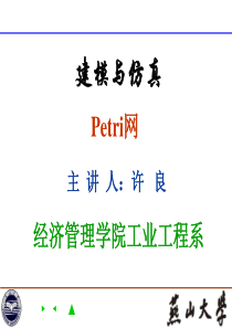 建模与仿真(petri网部分)