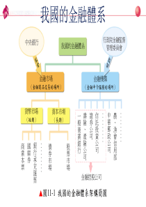 我国的金融体系