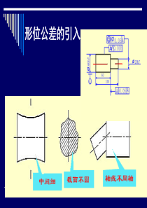 形状和位置精度及互换性.