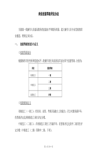 岗位技能等级评定办法