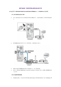 NETGEAR 无线宽带路由器快速安装手册