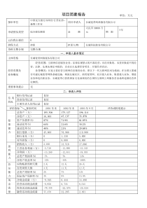 民生银行授信全套资料简要报告