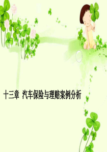 汽车保险理赔案例分析(全册)