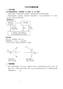 才源中学中考数学总复习贺祥几何中的最值问题1