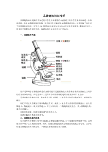 打印显微镜知识点精析