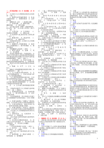 打印公共人力资源管理总复习〔行政本科〕