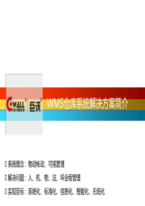 巨沃电商WMS仓储解决方案