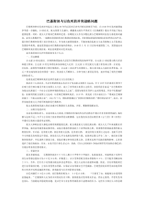 巴以冲突--河北大学历史类选修课论文