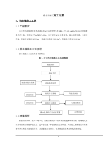 挡土墙施工方案(按监理要求修改)