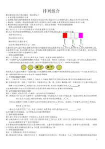 排列组合解题方法