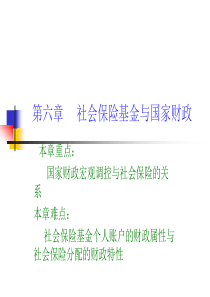 社会保险基金管理第六章教案ppt-PowerPoint