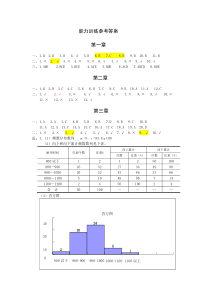 应用统计学课后答案