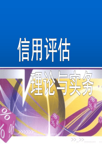 第09章金融机构信用评估