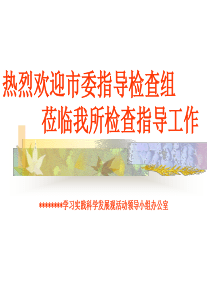 开展深入学习实践科学发展观活动情况汇报