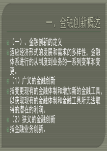 第三章金融创新