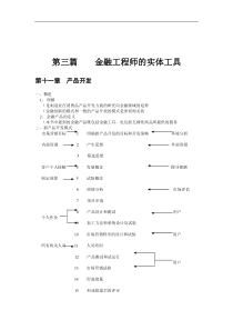 第三篇 金融工程师的实体工具