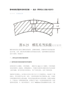 影响制粒质量和效率的因素--选自《饲料加工设备与技术》