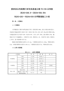 尖坪隧道施工小结(修改)