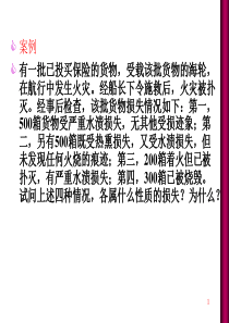 第十章国际货物运输保险保障的范围