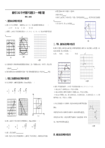 历届中考常见网格作图题