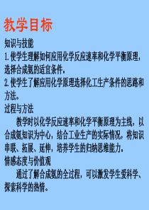 工业合成氨说课课件