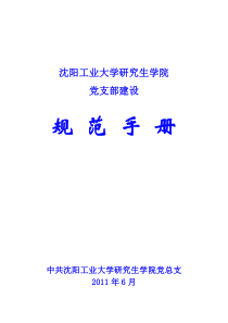 工业大学党支部建设