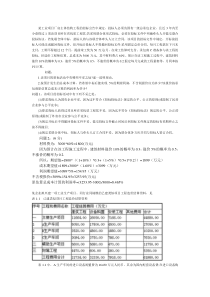 工程造价案例分析题