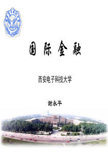 西电国际金融实务选修课第一章外汇与汇率