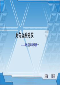 财务金融建模