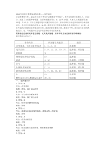 年河北中考理综试卷分析