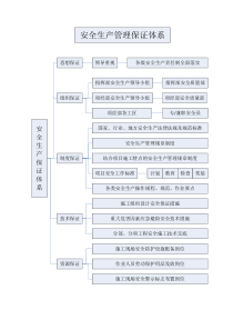 安全生产保证体系图