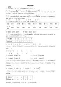 初二数学八下数据的分析知识点总结和常考题型练习题