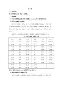 安徽农业大学工程水文学课程设计