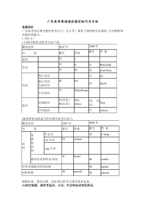 广东高考英语语法填空技巧与方法