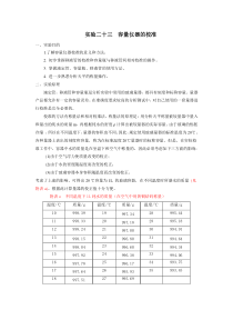 实验23容量仪器的校准