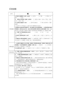 多项选择题分类