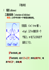 大学有机化学不饱和烃.