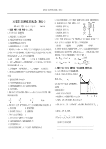 届高三级高考物理复习测试题(选修)