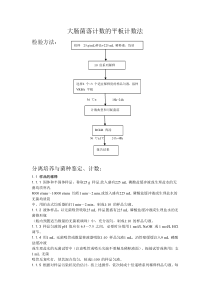 大肠菌群的测定