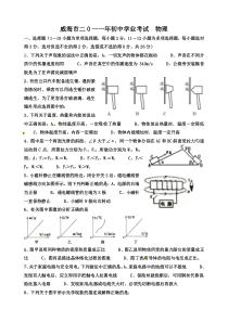 山东省威海市2011年中考物理试题