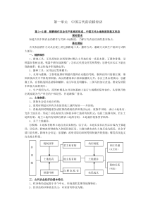 岳麓版历史高中必修二经济史