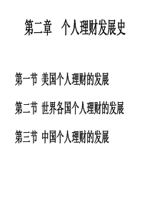 金融理财入门