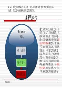 1电子商务物流管理导论