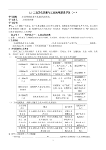 学案_3.3工业区位因素与地域联系(一)