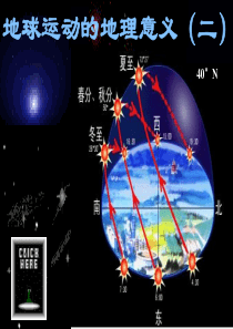 地球运动的地理意义(二).