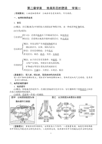 地表形态的塑造学案