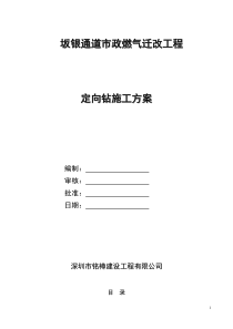 坂银通道施工方案doc