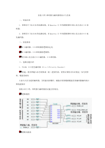 实验14VHDL译码器与编码器的设计与仿真