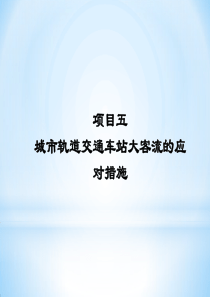 城市轨道交通车站大客流应对措施.